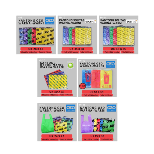 Kantong Plastik HDPE OZO - Gambar 2
