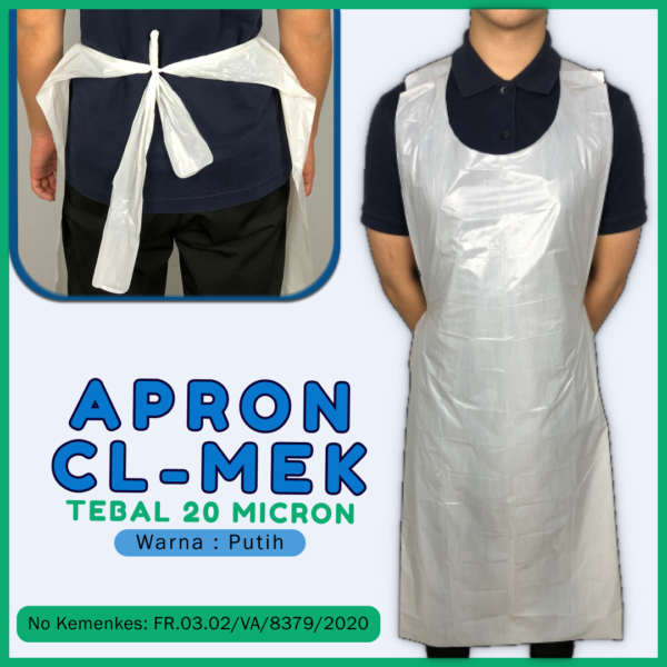 Apron Medis Disposable CL-MEK - Gambar 2