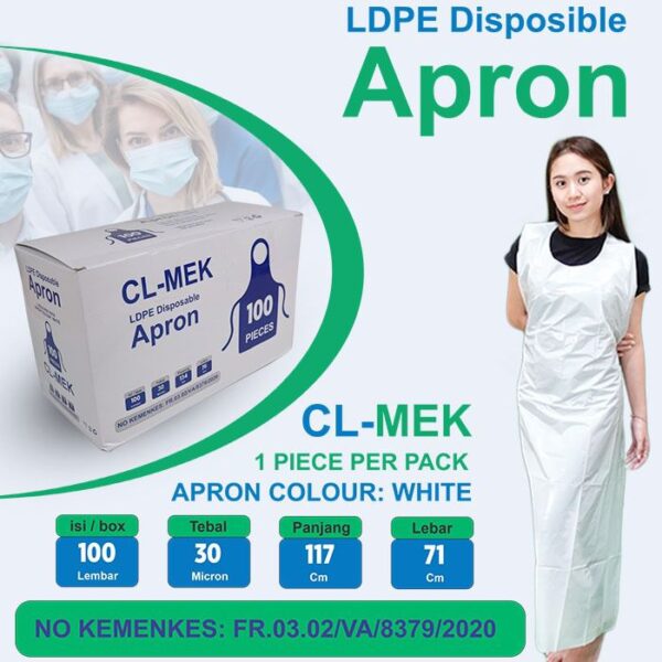Apron Medis Disposable CL-MEK