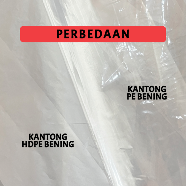 Kantong PE Bening BUNGA - Gambar 3