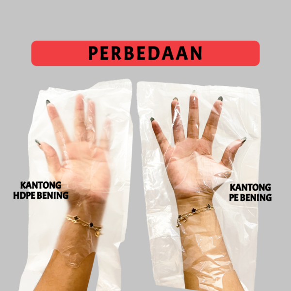 Kantong PE Bening BUNGA - Gambar 2