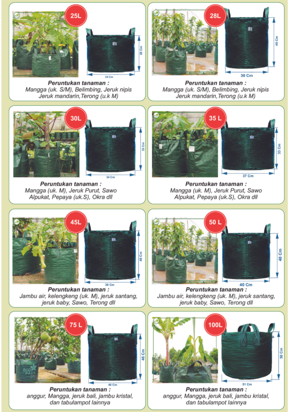 Planter Bag Eco Pack
