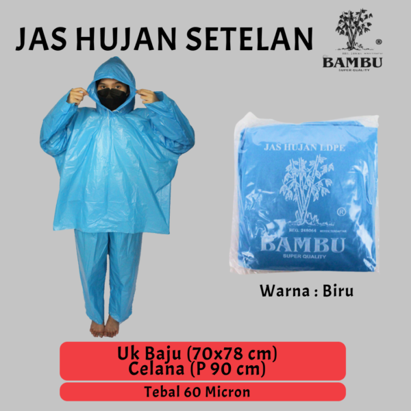 Jas Hujan BAMBU - Gambar 5
