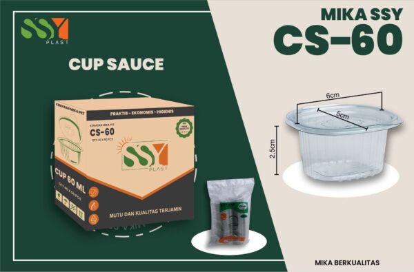 Mika Cup Sauce SSY - Gambar 5